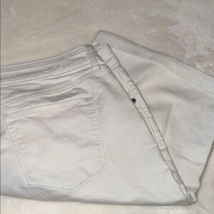 St. John's Bay White Bermuda Shorts